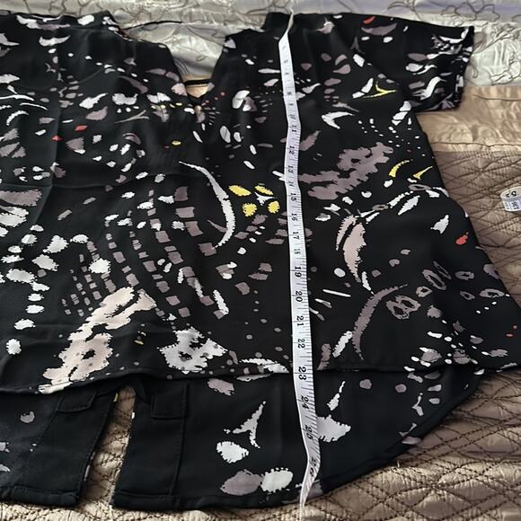 Trouve | Tunic Lace up Blouse Size S - Picture 7 of 10